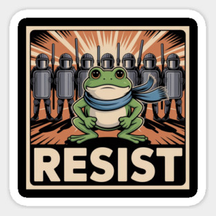 Portland-Frog Magnet