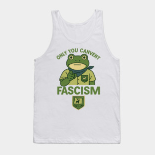 Portland-Frog-Protest Tank Top