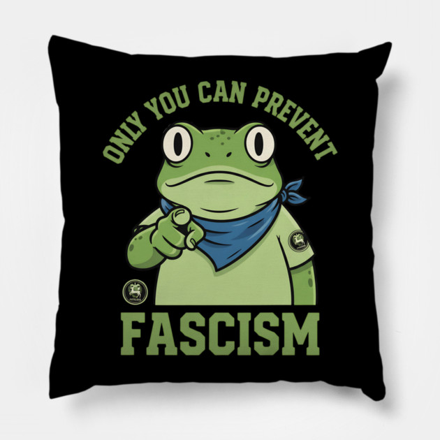 Portland Frog Pillow by ArtistTee ⭐⭐⭐⭐⭐