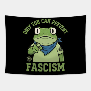 Portland Frog Tapestry