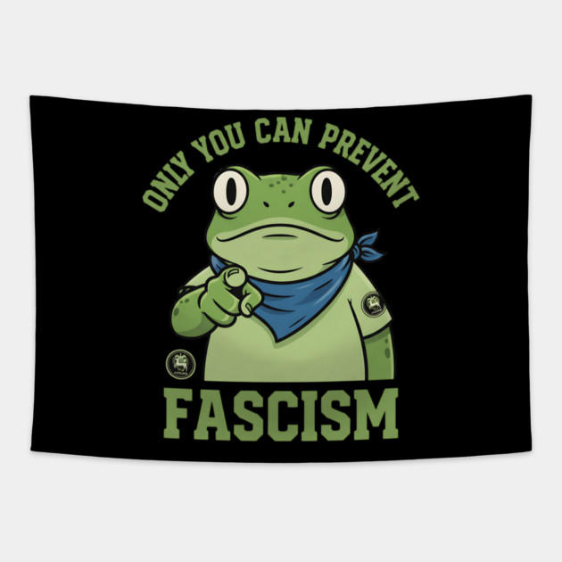 Portland Frog Tapestry by ArtistTee ⭐⭐⭐⭐⭐