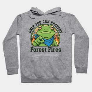 Only You Can Prevent Fascism – Political Frog Portland Hoodie