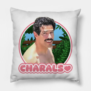 CHARALS with Greenery Pillow