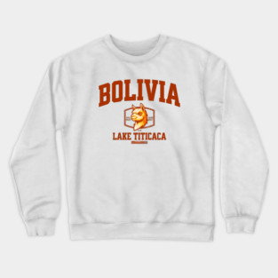 Bolivia Alpaca – Lake Titicaca Gentle Trekker Crewneck Sweatshirt