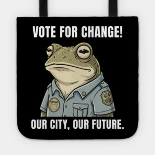 Portland Frog - Antifa Frog - Anti fascist - Anti fascism - Oregon - Wildlife frog Tote