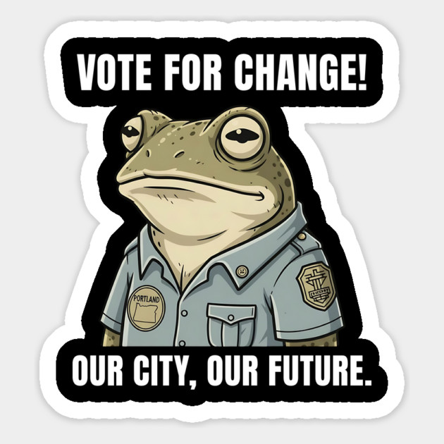 Portland Frog - Antifa Frog - Anti fascist - Anti fascism - Oregon - Wildlife frog Magnet by ArtistTee ⭐⭐⭐⭐⭐