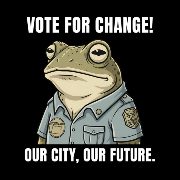 Portland Frog - Antifa Frog - Anti fascist - Anti fascism - Oregon - Wildlife frog by ArtistTee ⭐⭐⭐⭐⭐