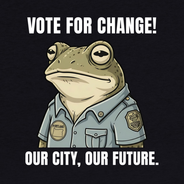 Portland Frog - Antifa Frog - Anti fascist - Anti fascism - Oregon - Wildlife frog by ArtistTee ⭐⭐⭐⭐⭐