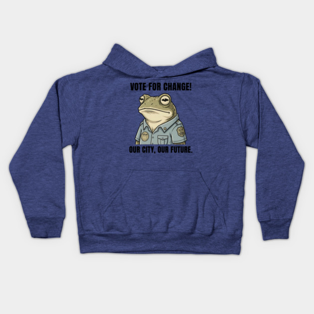 Portland-Frog Kids Hoodie by ArtistTee ⭐⭐⭐⭐⭐