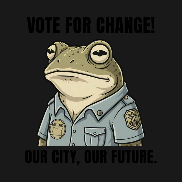 Portland-Frog by ArtistTee ⭐⭐⭐⭐⭐