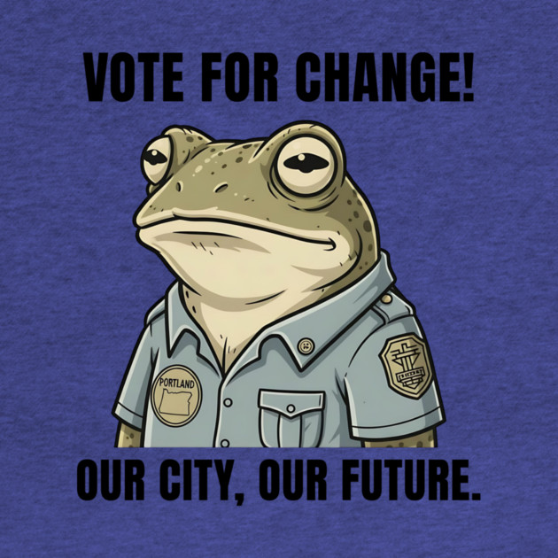 Portland-Frog by ArtistTee ⭐⭐⭐⭐⭐