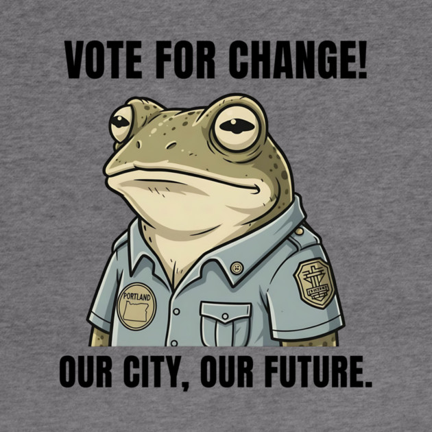 Portland-Frog by ArtistTee ⭐⭐⭐⭐⭐