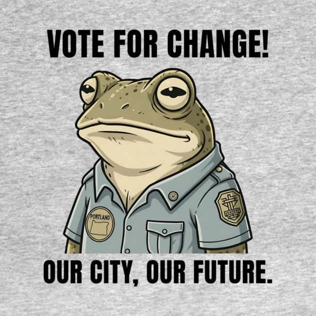 Portland-Frog by ArtistTee ⭐⭐⭐⭐⭐