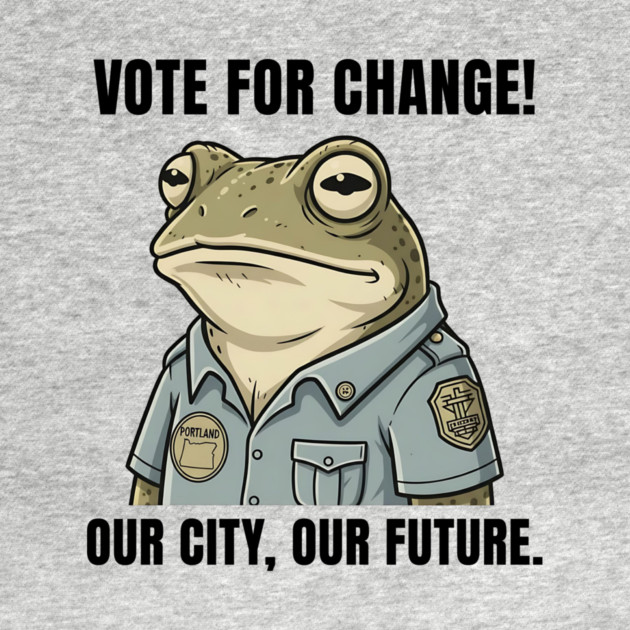 Portland-Frog by ArtistTee ⭐⭐⭐⭐⭐