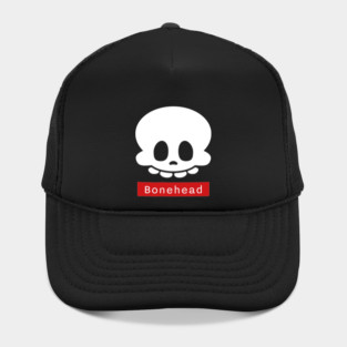 Bonehead – Funny Goofy Halloween Skeleton Skull Hat