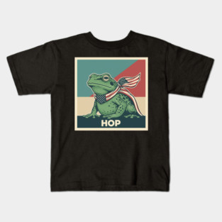 Portland Frog Hop Kids T-Shirt