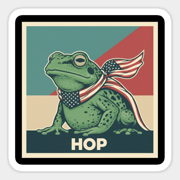 Portland Frog Hop Magnet by ArtistTee ⭐⭐⭐⭐⭐