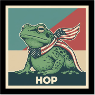 Portland Frog Hop Posters and Art