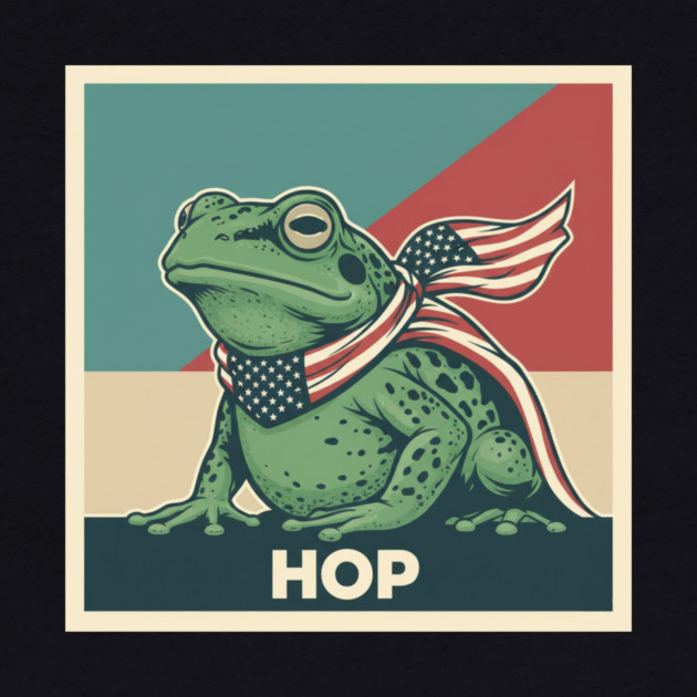 Portland Frog Hop by ArtistTee ⭐⭐⭐⭐⭐