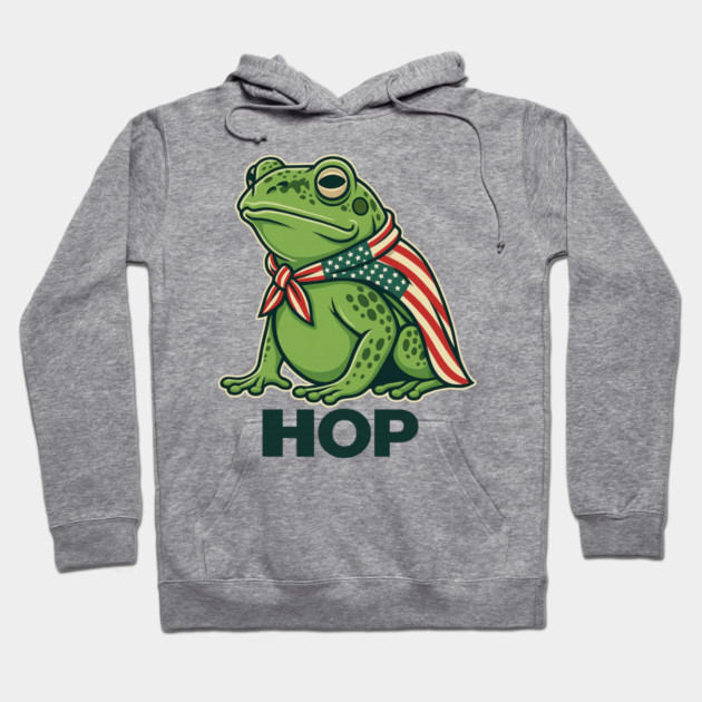 Portland-Frog-Hop Hoodie by ArtistTee ⭐⭐⭐⭐⭐