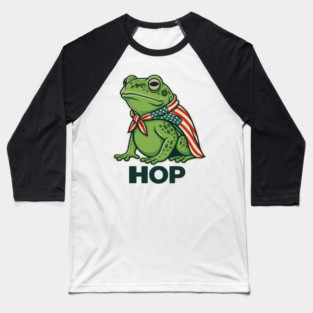 Portland-Frog-Hop Baseball T-Shirt