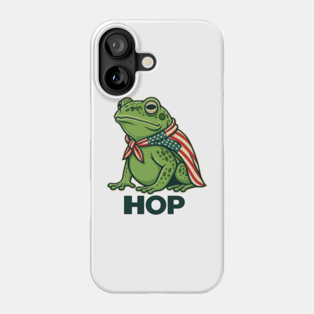 Portland-Frog-Hop Phone Case by ArtistTee ⭐⭐⭐⭐⭐