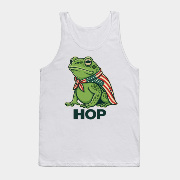 Portland-Frog-Hop Tank Top by ArtistTee ⭐⭐⭐⭐⭐