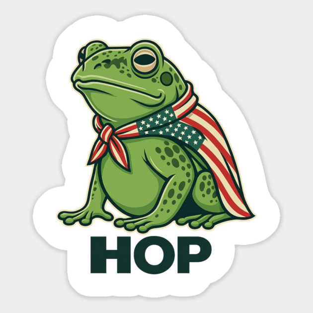 Portland-Frog-Hop Magnet by ArtistTee ⭐⭐⭐⭐⭐