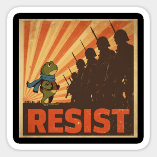 Portland-Frog Magnet