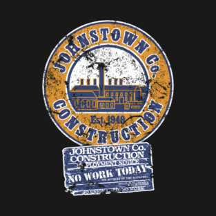 BRUCE SPRINGSTEEN inspired JOHNSTOWN COMPANY CONSTRUCTION The River T-Shirt