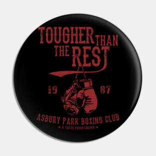 BRUCE SPRINGSTEEN inspired TOUGHER THAN THE REST Pin