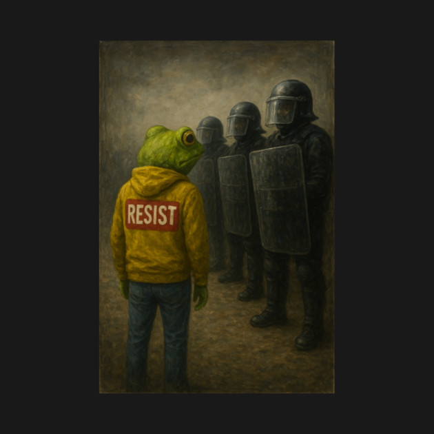 Resist Frog Resist Frog T Shirt TeePublic