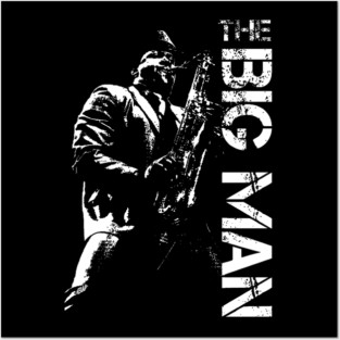 Clarence Clemons Bruce Springsteen & the E Street Band inspired Posters and Art