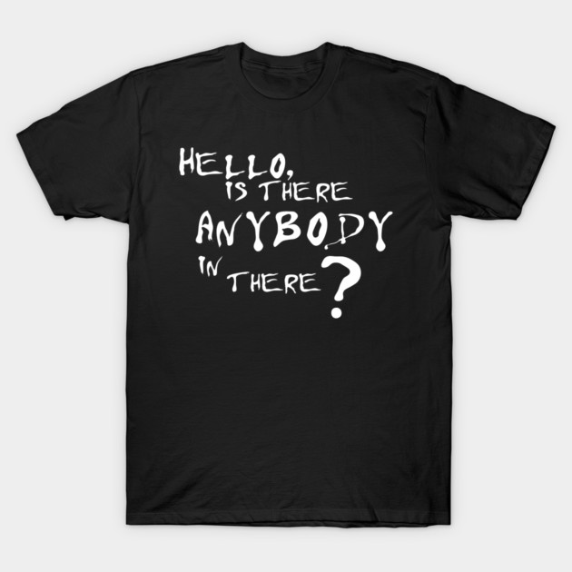 PINK FLOYD COMFORTABLY NUMB lyric inspired T-Shirt by Bathroom Wall