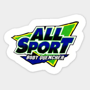All Sport Body Quencher - Sports Drink Sticker