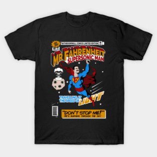 QUEEN inspired DONT STOP ME NOW Mr Fahrenheit T-Shirt