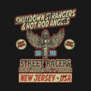 BRUCE SPRINGSTEEN inspired RACING IN THE STREET T-Shirt
