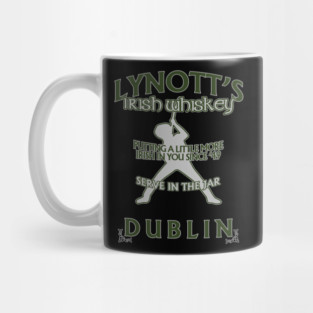 Phil Lynott Lynotts Irish Whiskey Thin Lizzy inspired Mug