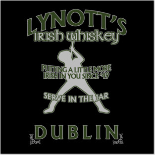 Phil Lynott Lynotts Irish Whiskey Thin Lizzy inspired Posters and Art