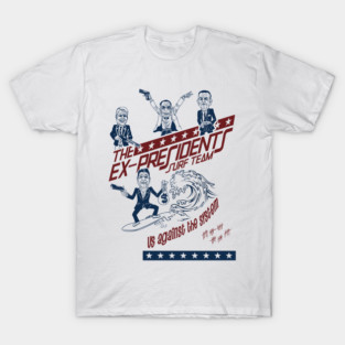POINT BREAK inspired EX-PRESIDENTS surf T-Shirt