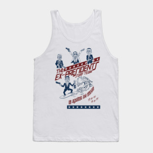 POINT BREAK inspired EX-PRESIDENTS surf Tank Top