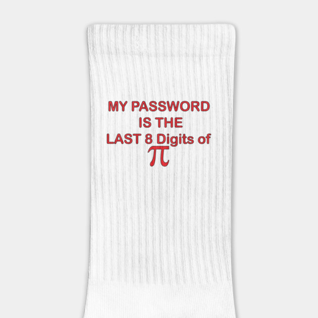 My Password is PI by DickinsonDesign
