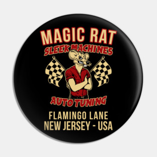 BRUCE SPRINGSTEEN inspired JUNGLELAND Pin