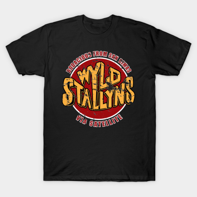 BILL and TED inspired Wyld Stallyns BOGUS JOURNEY T-Shirt by Bathroom Wall