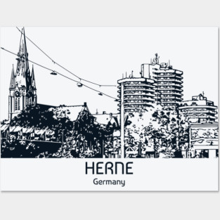 Herne - Germany Posters and Art