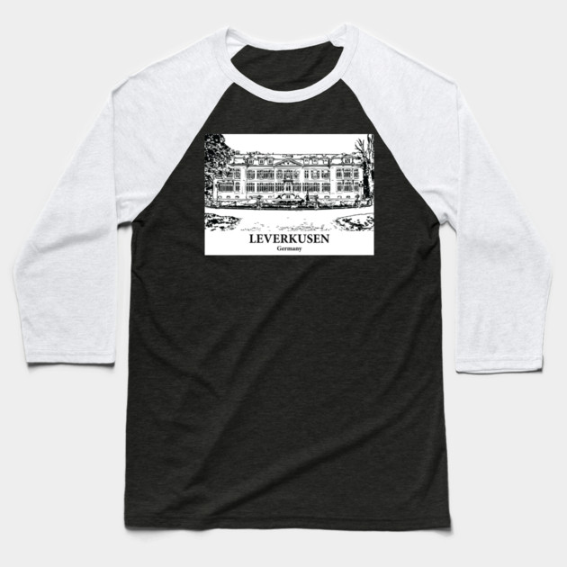 Leverkusen - Germany Baseball T-Shirt by Lakeric