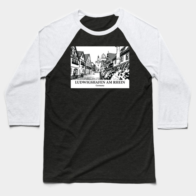 Ludwigshafen am Rhein - Germany Baseball T-Shirt by Lakeric