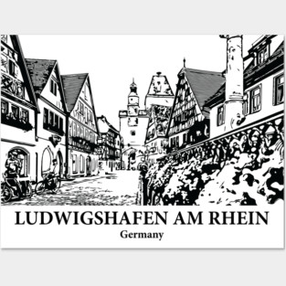 Ludwigshafen am Rhein - Germany Posters and Art
