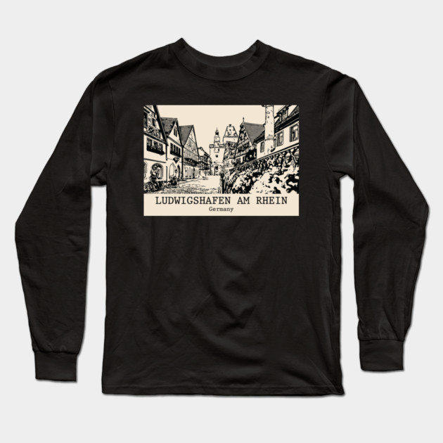 Ludwigshafen am Rhein - Germany Long Sleeve T-Shirt by Lakeric