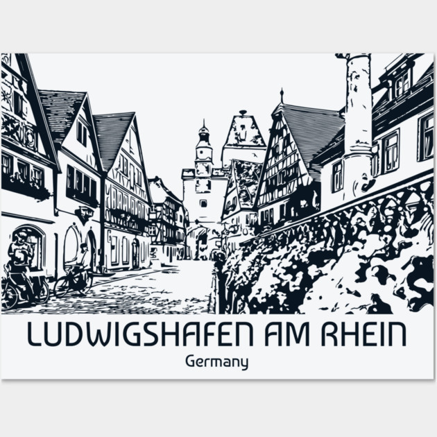 Ludwigshafen am Rhein - Germany Wall Art by Lakeric